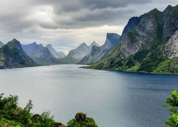Lofoten Og Rorbuer بيت خشبي Sørvågen