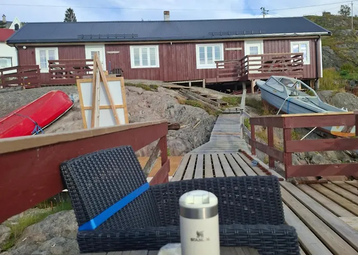 Lofoten Og Rorbuer Деревянный коттедж *